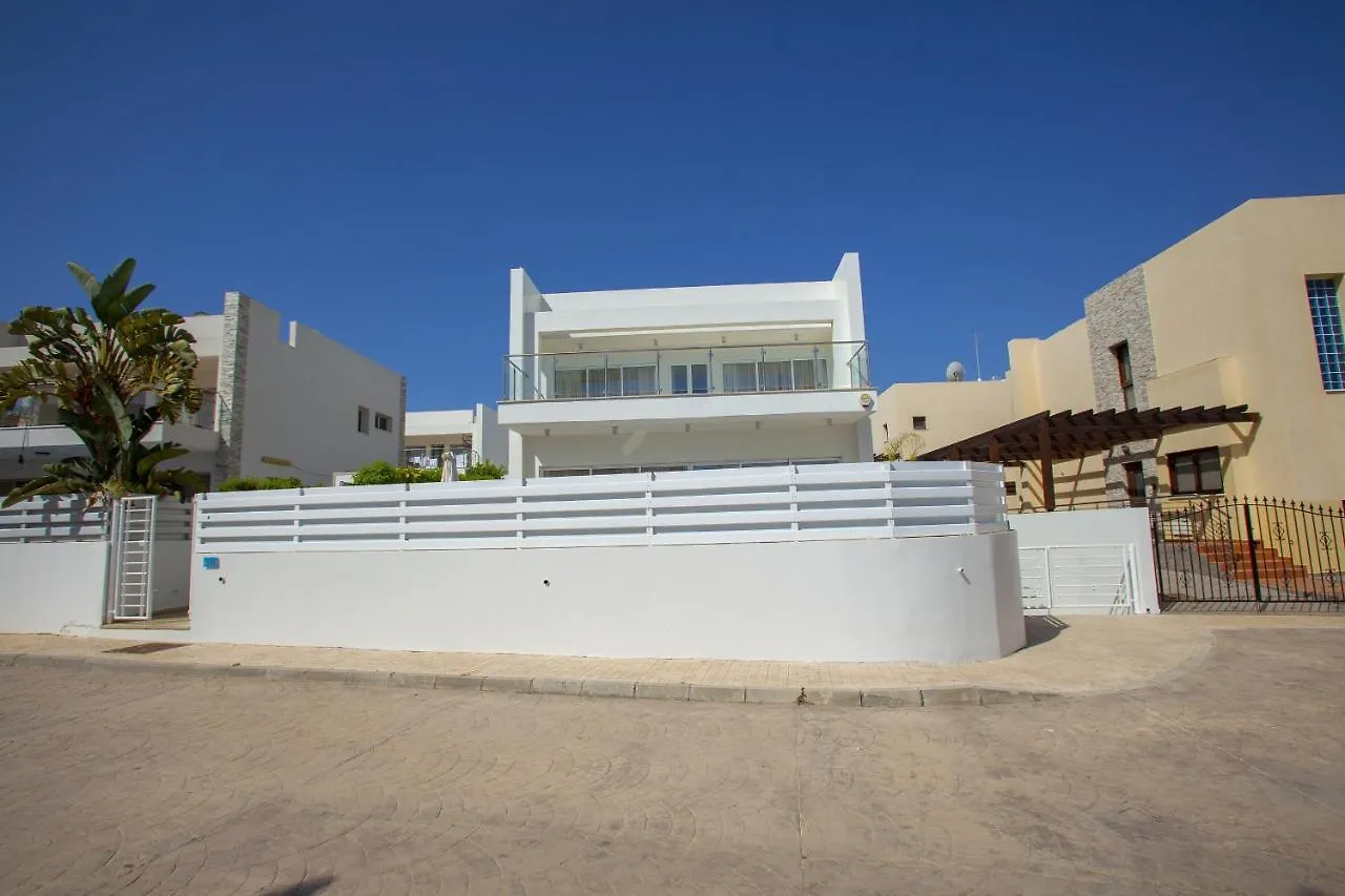 Central Protaras Seaview Villa Zinnia location